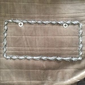 License plate frame
